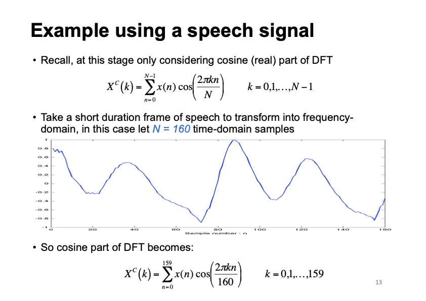 Lecture 2, Slide 13: Fourier Transform