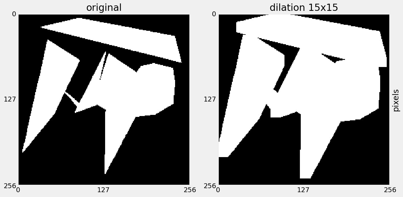 dilation 15x15